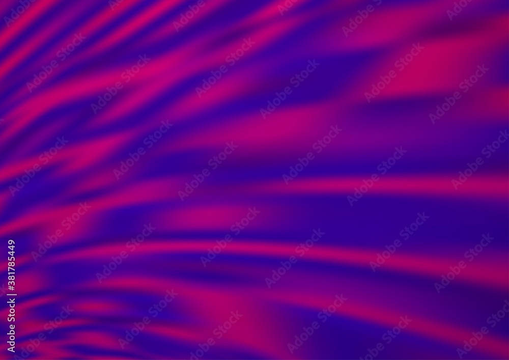 Fototapeta premium Light Purple vector blurred bright pattern. Glitter abstract illustration with an elegant design. The elegant pattern for brand book.