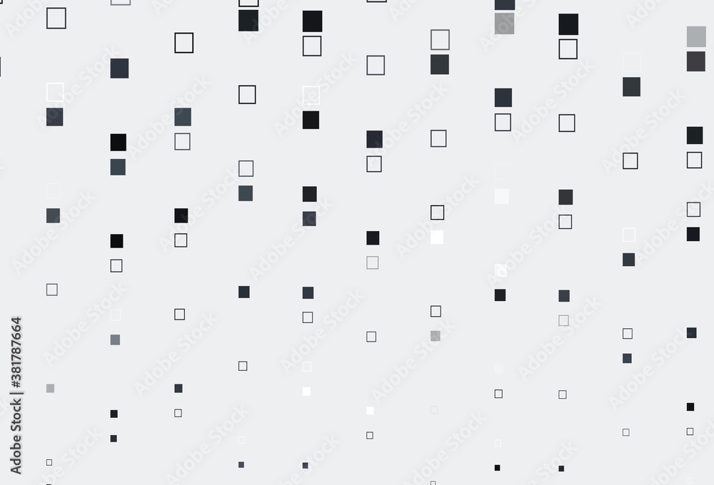 Light Black vector background with rectangles. Light Black vector background with rectangles.