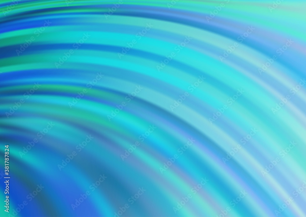 Light BLUE vector background with curved circles. Glitter abstract illustration with wry lines. Pattern for your business design. Light BLUE vector background with curved circles. Glitter abstract illustration with wry lines. Pattern for your business design.