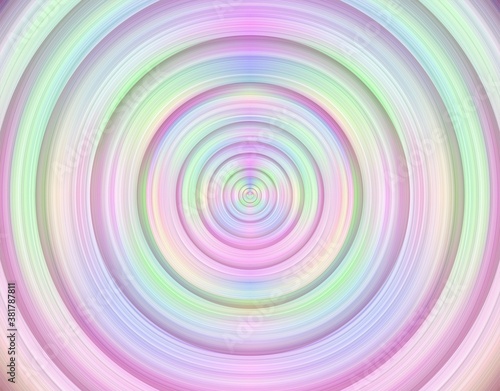 Multicolored abstract vibrant circle background