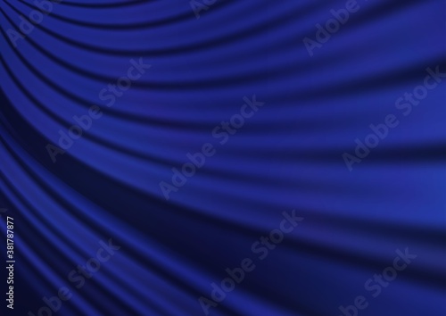 Dark BLUE vector abstract template. Colorful illustration in blurry style with gradient. A completely new design for your business.
