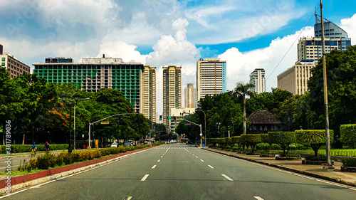 City View: Ma. Orosa St. Near Rizal Park in Manila, Philippines