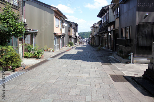 日本の田舎の街並み © motchy