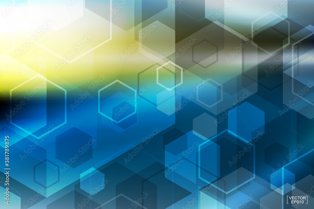 Fototapeta premium Abstract colorful technology background. Vector.