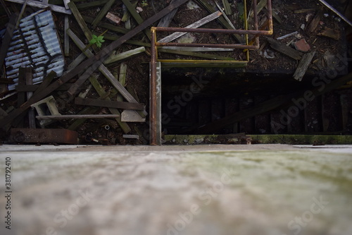 old abandoned building