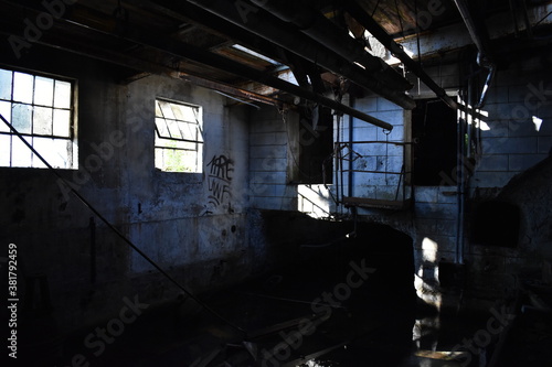 old abandoned building