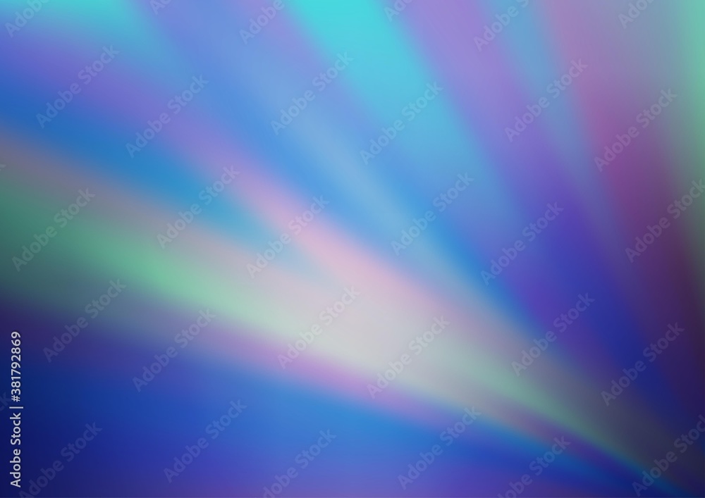 Light BLUE vector blurred shine abstract pattern. An elegant bright illustration with gradient. Brand new design for your business.