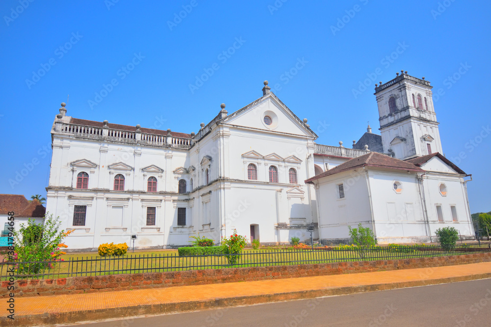 Se Cathedral in Velha, Goa.