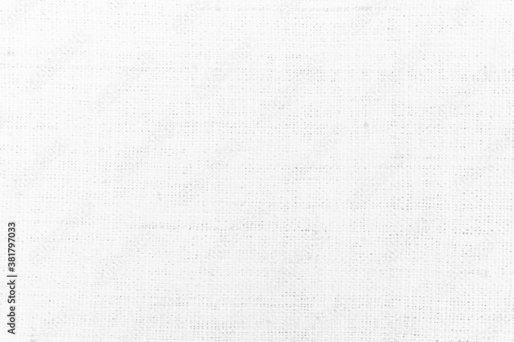 White Hemp rope texture background. Haircloth or blanket wale cloth wallpaper. Rustic sackcloth canvas fabric texture in natural. Natural vintage linen burlap weaving, Old cotton carpet background. White Hemp rope texture background. Haircloth or blanket wale cloth wallpaper. Rustic sackcloth canvas fabric texture in natural. Natural vintage linen burlap weaving, Old cotton carpet background.