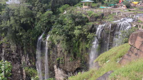 Waterfall in Mandu, Madhya Pradesh, India