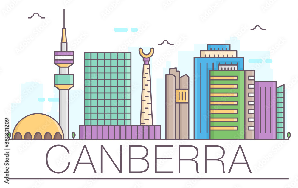 Obraz premium Canberra 