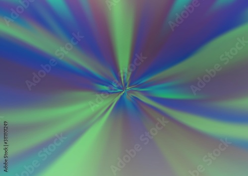 Light Blue, Green vector abstract bright background. A vague abstract illustration with gradient. The elegant pattern for brand book.