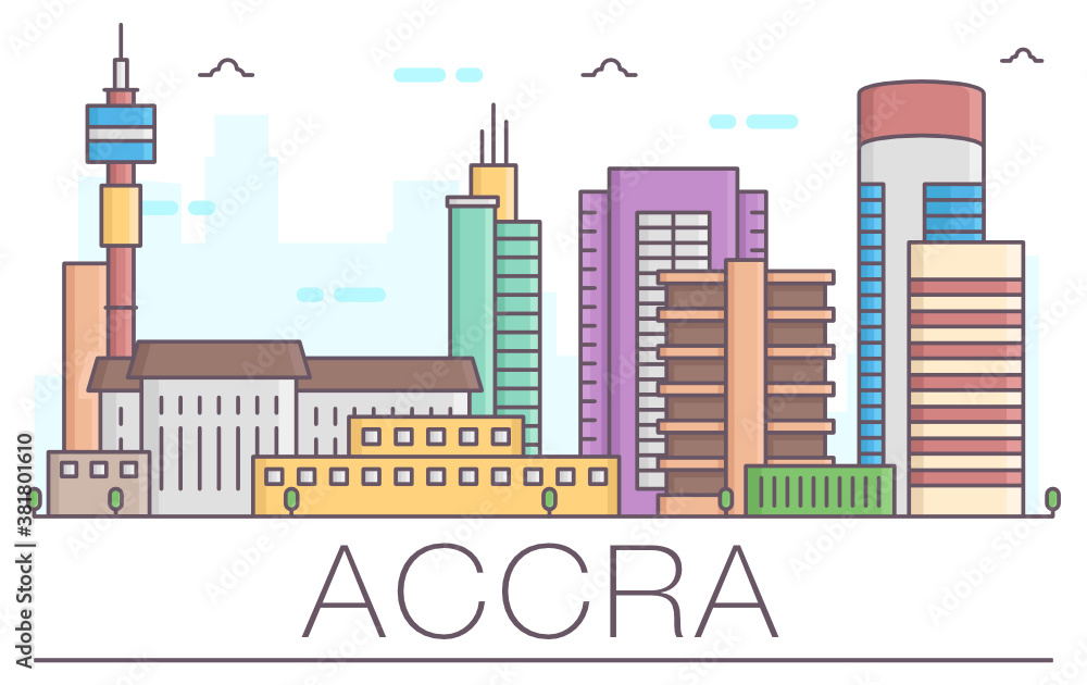 Obraz premium Accra