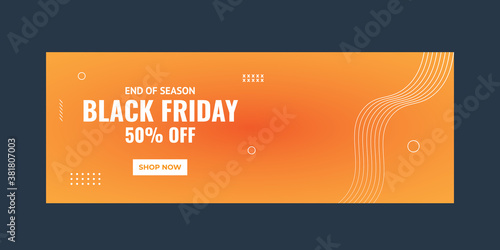 Black Friday Sale Facebook Cover