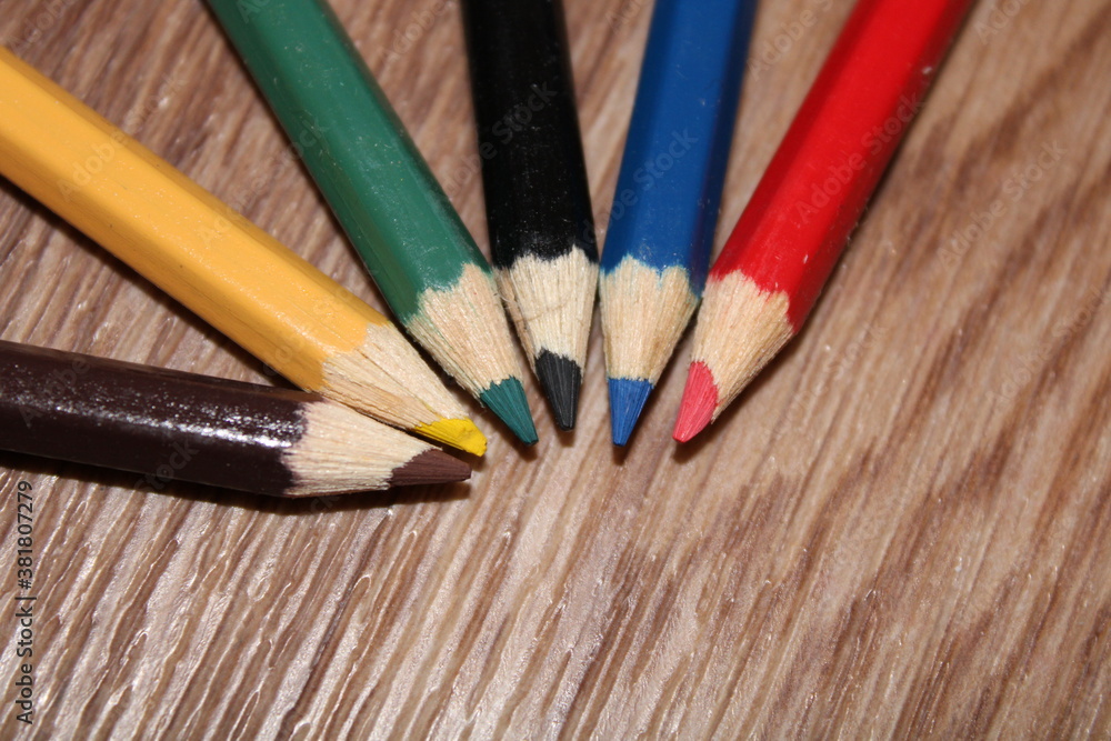 Fototapeta premium color pencils
