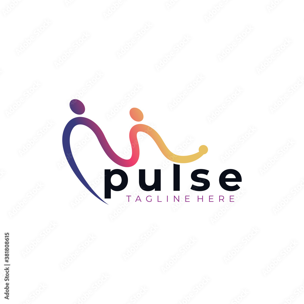 beat people logo icon vector isolated beat people logo icon vector isolated
