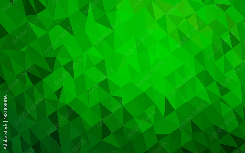 Light Green vector polygonal background. Modern geometrical abstract illustration with gradient. Textured pattern for background. Light Green vector polygonal background. Modern geometrical abstract illustration with gradient. Textured pattern for background.