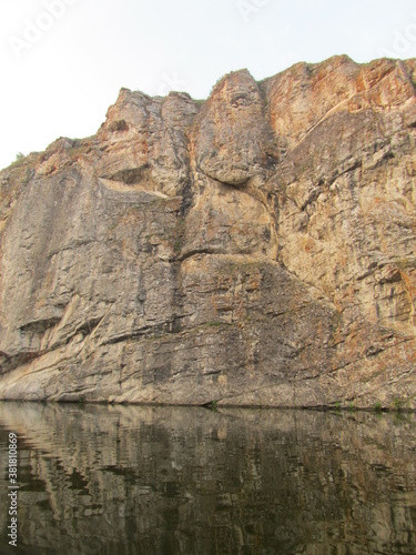 rock, mountain, landscape, nature, sky, water, blue, rocks, clouds, lake, river, summer, sea, cliff, mountains, trees, forest, reflection, beautiful, green, travel, stone, cliffs, tree, hill