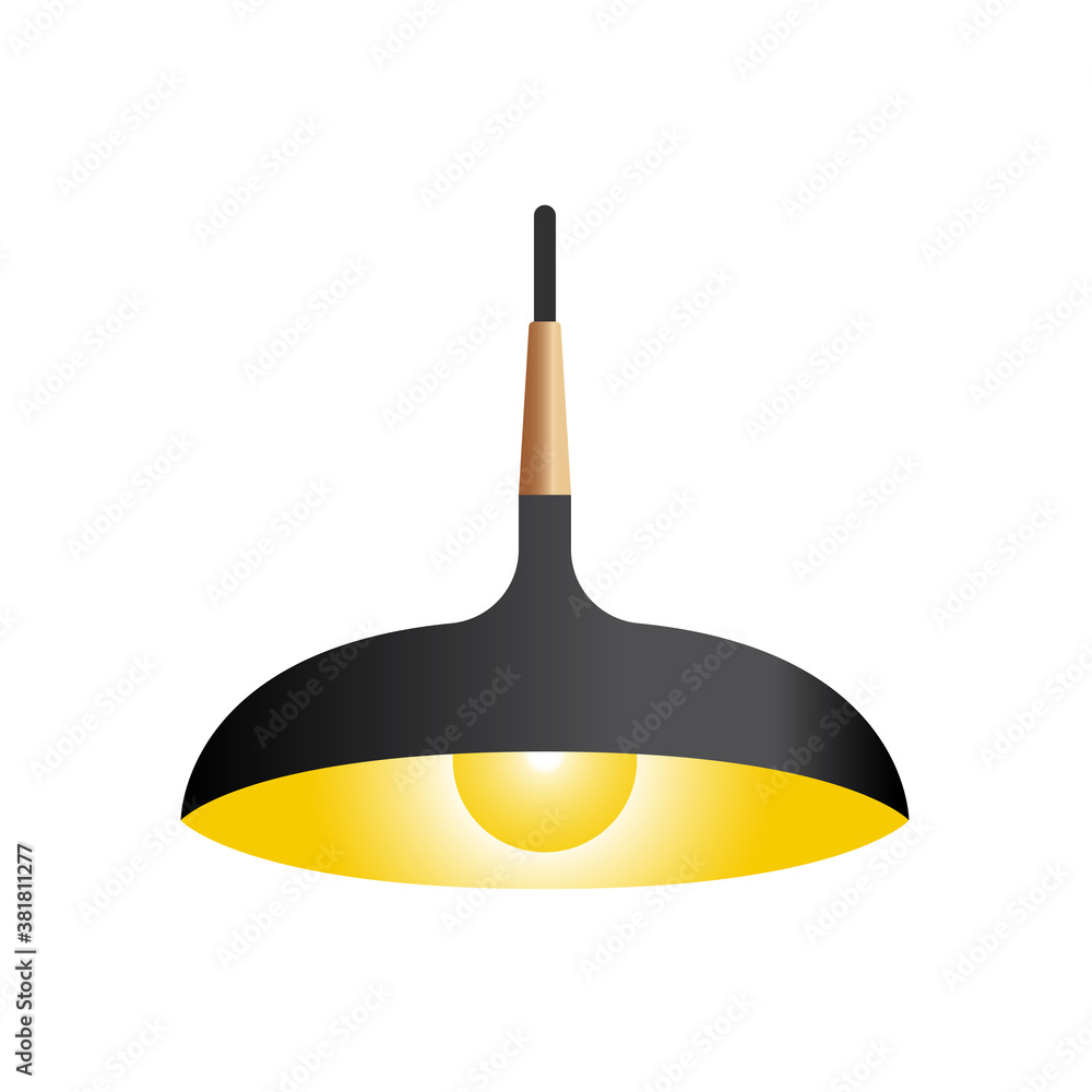 hanging lamp icon vector illustration design hanging lamp icon vector illustration design