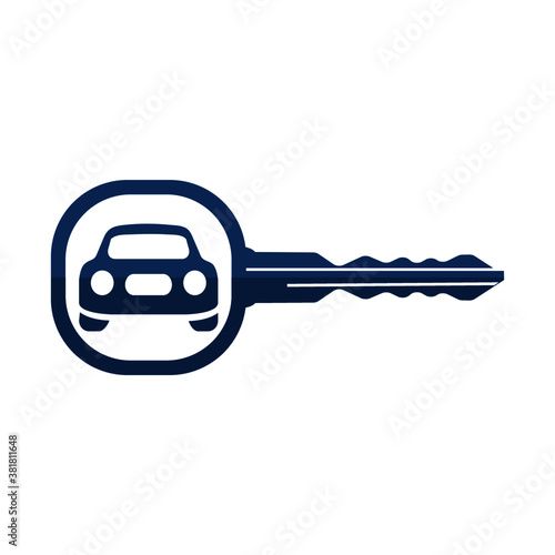 car key icon. lock symbol icon Vector protection and safety signs