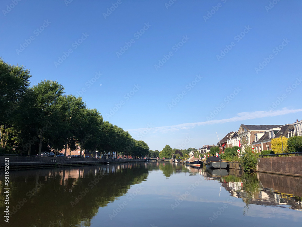 Canal around the old town of Sneek