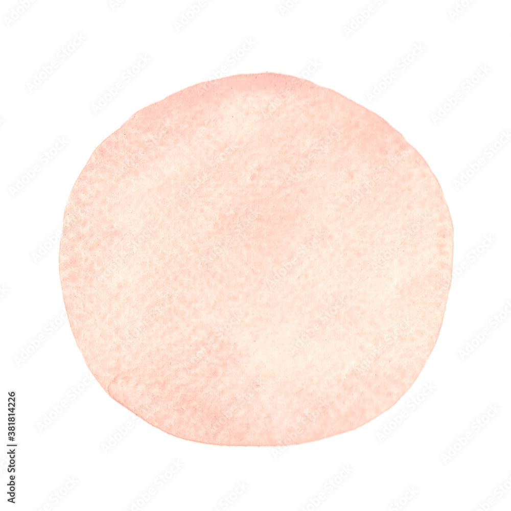 Abstract baby pink brush stroke circle shape background banner. Abstract baby pink brush stroke circle shape background banner.