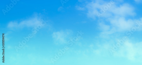 blue sky with beautiful natural white clouds  