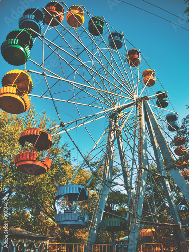 ferris wheel in the park