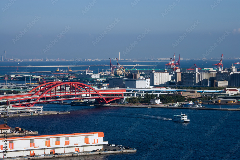 神戸大橋とポートアイランド