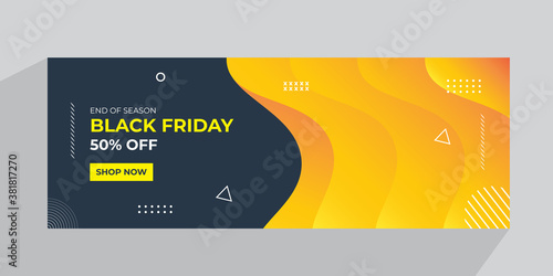 Black Friday Sale Facebook Cover