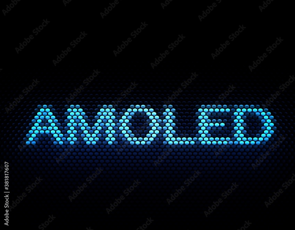 AMOLED active matrix technology