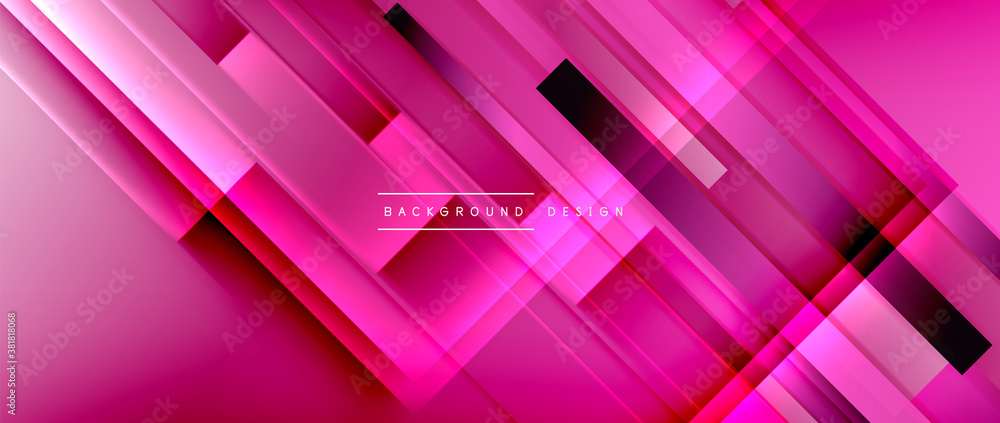 Dynamic lines on fluid color gradient. Trendy geometric abstract background for your text, logo or graphics Dynamic lines on fluid color gradient. Trendy geometric abstract background for your text, logo or graphics