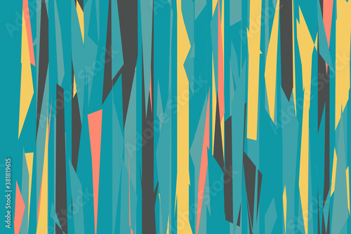 Pattern vintage vector with careless strokes as vertical lines. Abstract sharp background.