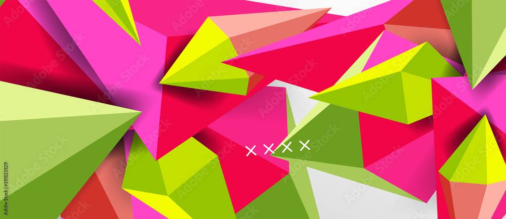 3d low poly abstract shape background vector illustration 3d low poly abstract shape background vector illustration