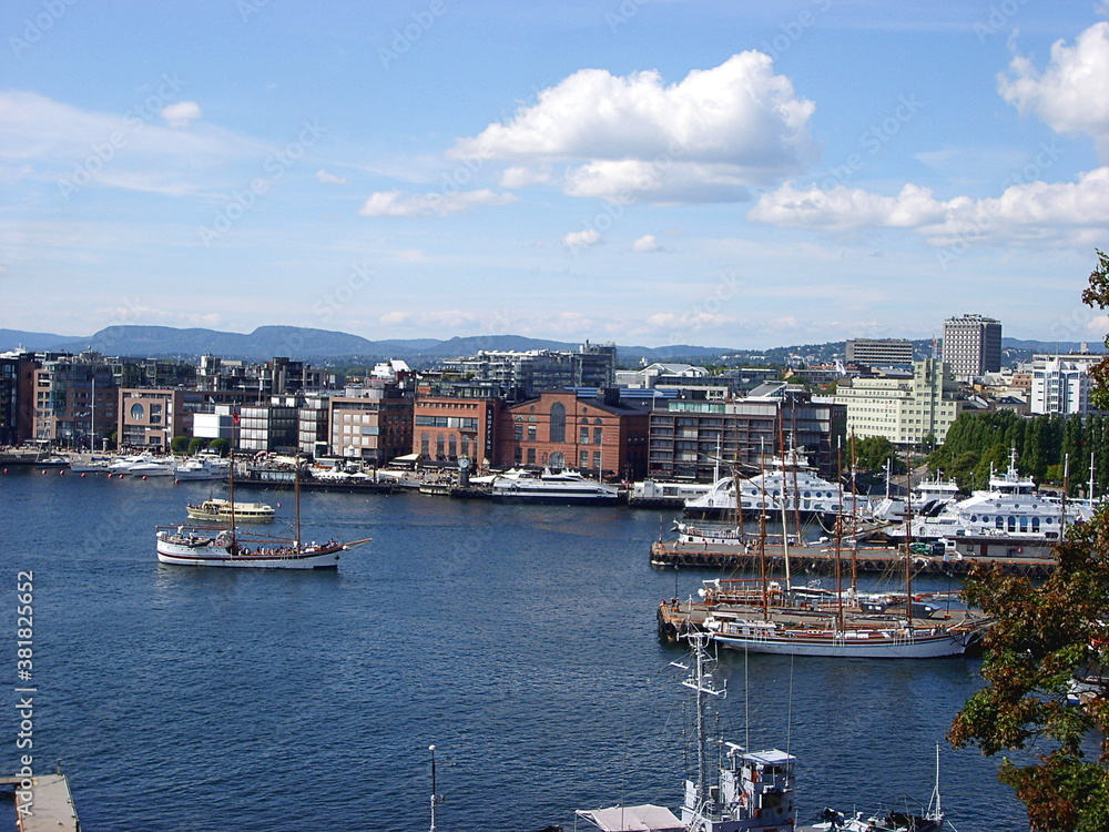 Oslo Fjord and Harbor is one of Oslo's great attractions, Norway
