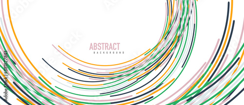 Аbstract moving colorful lines vector backgrounds for cover, placard, poster, banner or flyer
