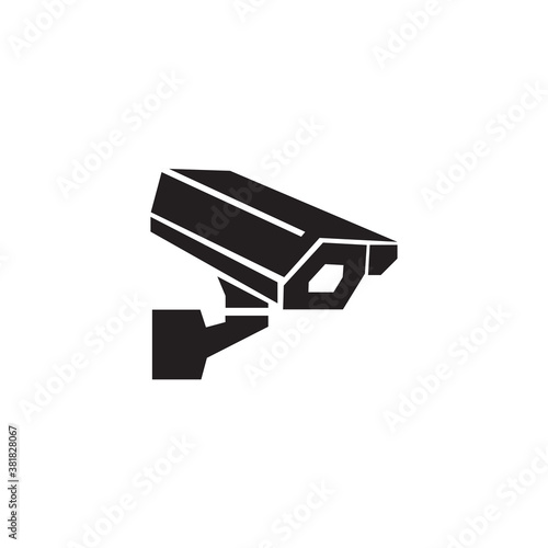 CCTV camera logo design template