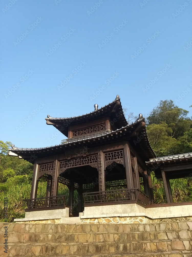 A wooden pavilion in Matsu 2