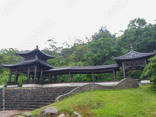 Wallpaper Mural A wooden pavilion in Matsu 3 Torontodigital.ca