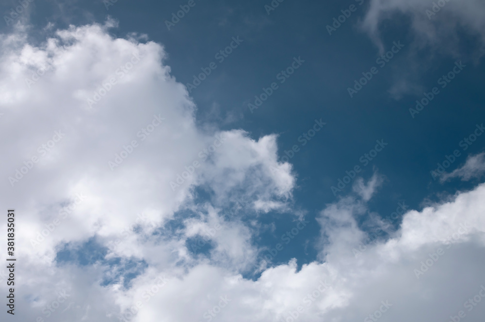 Dramatic thundercloud at day in rainy and cloudy weather. Natural meteorology background. Blurred motion soft focus. blank for replacing the sky in the photo Dramatic thundercloud at day in rainy and cloudy weather. Natural meteorology background. Blurred motion soft focus. blank for replacing the sky in the photo