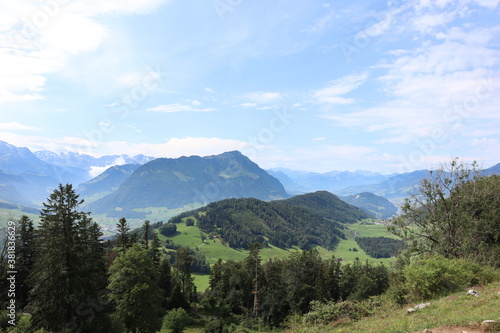 Bergpanorama Schweiz Alpen