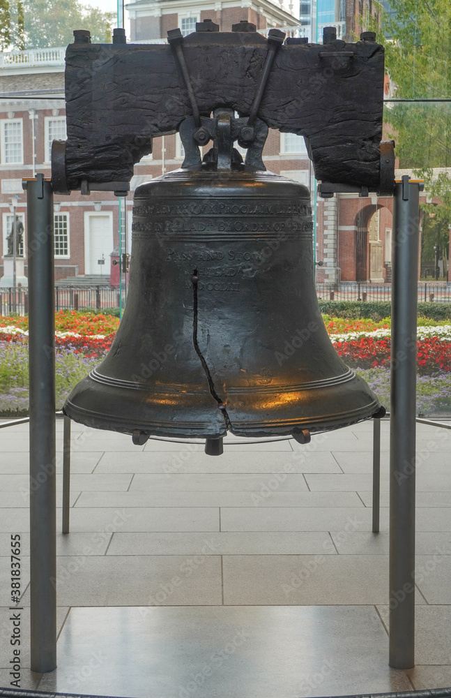 The famous Philadelphia Liberty Bell The famous Philadelphia Liberty Bell