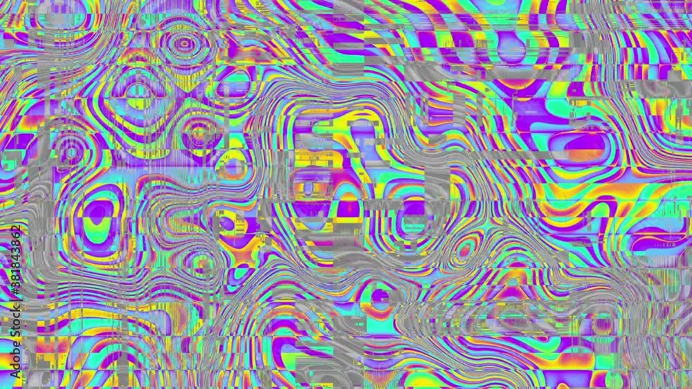 Looping noise texture. Imitation of a Datamoshing video. Looping noise texture. Imitation of a Datamoshing video.