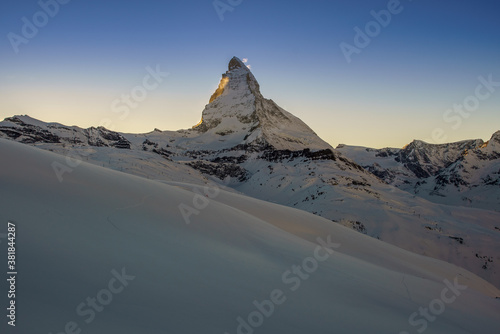 Winter Wonderland in Zermatt, Matterhorn, Switzerland