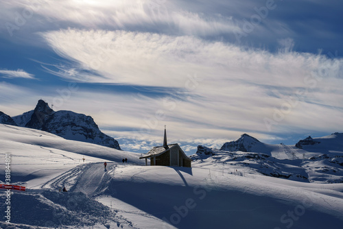 Winter Wonderland in Zermatt, Matterhorn, Switzerland