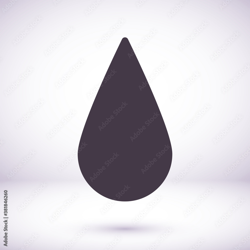 Water Icon. Rain Drop Vector Illustration, Aquatic Signage. Liquid Symbol for Design and Websites, Presentation or Mobile Application Water Icon. Rain Drop Vector Illustration, Aquatic Signage. Liquid Symbol for Design and Websites, Presentation or Mobile Application