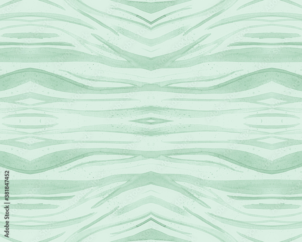 Green Seamless Animal Pattern. Abstract African Green Seamless Animal Pattern. Abstract African