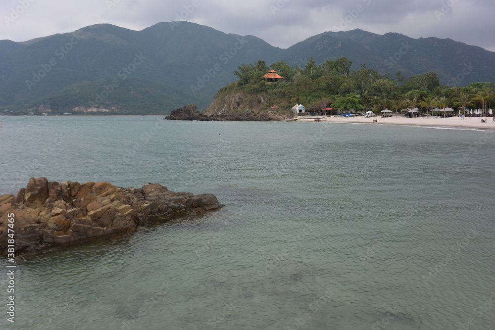 Diamond bay resort beach in Khanh Hoa Province