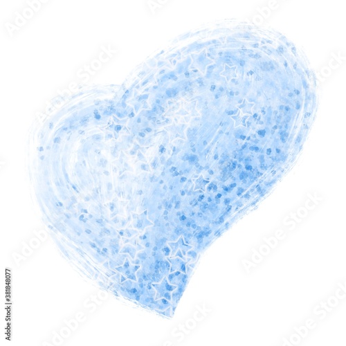 Decorate handmade drawing heart valentines collections elements 