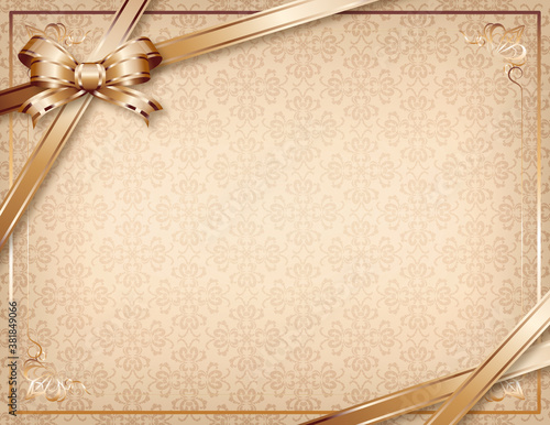 Ribbon bow   Background